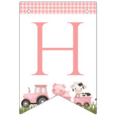 Farm Animals, Cute Animals, Barn, First Birthday Vlaggetjes (Tweede vlag)
