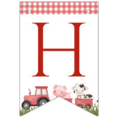 Farm Animals, Cute Animals, Barn, First Birthday Vlaggetjes (Tweede vlag)