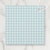 Farm Animals, Cute Animals, Blue Barn, Baby Shower Bedankjes Labels (Achterkant)