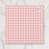 Farm Animals, Cute Animals, Pink Barn, Baby Shower Bedankjes Labels (Achterkant)