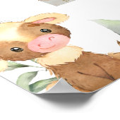 Farm Animals First Year Foto Collage Milestone P Poster (Hoek)