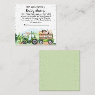 Farm Animals Green Tractor Baby Bump Game Informatiekaartje