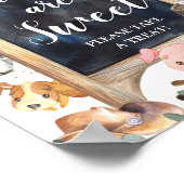 Farm Animals Greenery Baby's zijn lekker Treat Poster (Hoek)