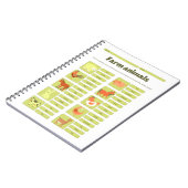 Farm Animals Identification Educational Worksheet Notitieboek (Linkerzijde)