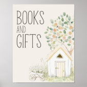 Farm Animals Meadow Baby shower Boeken Geschenken  Poster (Voorkant)