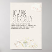 Farm Animals Meadow Friends Baby shower Spelbord Poster (Voorkant)