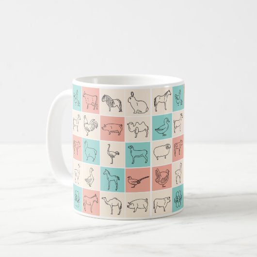 Farm Animals Mok - Schattige & Rustiek Boerderijon (Voorkant links)