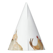 Farm Animals Party Petten Feesthoedjes (Achterkant)