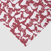 Farm Animals Patroon Tissuepapier (Detail)