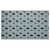 Farm Animals Pattern (Light) Stof (Fat Quarter)