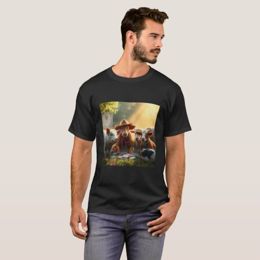 FARM ANIMALS T-SHIRT (Voorkant volledig)