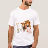 Farm Animals T-shirt (Voorkant)