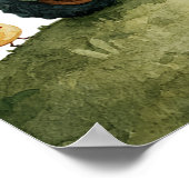 Farm Animals Tractor Birthday Welcome Sign Poster (Hoek)