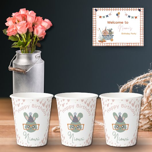 Farm Animals Verjaardag Kinder Partij Papieren Bekers