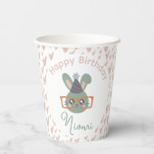 Farm Animals Verjaardag Kinder Partij Papieren Bekers (Achterkant)