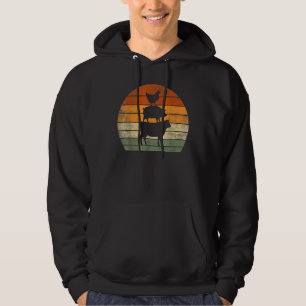Farm Animals Vrouwen Man Koe Varkens Afdrukkracht Hoodie