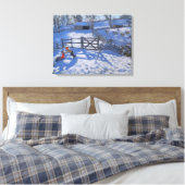 Farm at Elton near Rowsley 2008 Canvas Afdruk (Insitu (Slaapkamer))