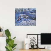 Farm at Elton near Rowsley 2008 Poster (Thuiskantoor)