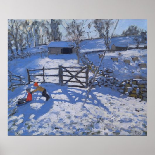 Farm at Elton near Rowsley 2008 Poster (Voorkant)