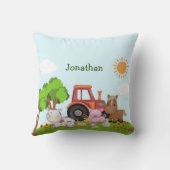 Farm Barnyard Kussen (Achterkant)