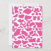 Farm Birthday Invitation Kaart (Achterkant)