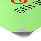 Farm Birthday Party – Barnyard Animal Wall Decor Poster (Hoek)