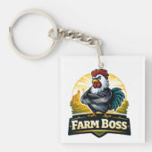 Farm boss roster  sleutelhanger (voorkant)