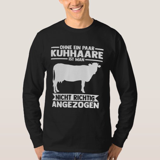 Farm Cow Willow Farmer Farmer Cow T-shirt (Voorkant)