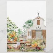 Farm CSA Welcome | Small Homestead Flyer (Achterkant)