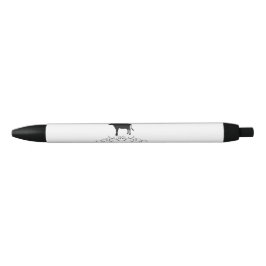 Farm decorative cow Silhouette Zwarte Inkt Pen