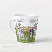 Farm Dog Duo Mug – Rustic Animal Art Latte Mok (Linkerhoek)