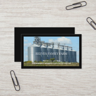 Farm Farmer Agricultural Business Cards Visitekaartje