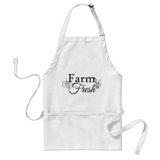 Farm Fresh Apron Standaard Schort (Voorkant)