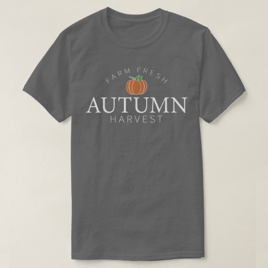 Farm Fresh Autumn Harvest Cute Pumpkin Patch Fall T-shirt (Design voorkant)