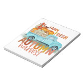Farm Fresh Autumn Harvest Notepad Notitieblok (Linkerzijde)