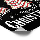 Farm Fresh Christmas Tree Xmas Debbie Cakes Family Poster (Hoek)