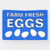 Farm Fresh Eggs Banner (Horizontaal)