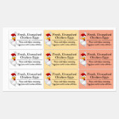 Farm Fresh Eggs | Monogram Egg Carton Labels (Vel)