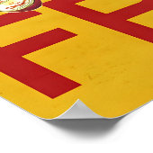 Farm Fresh Fruits Poster Retro Farmers Market (Hoek)