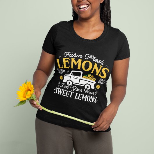 Farm Fresh Lemons Loccally Grown T-shirt
