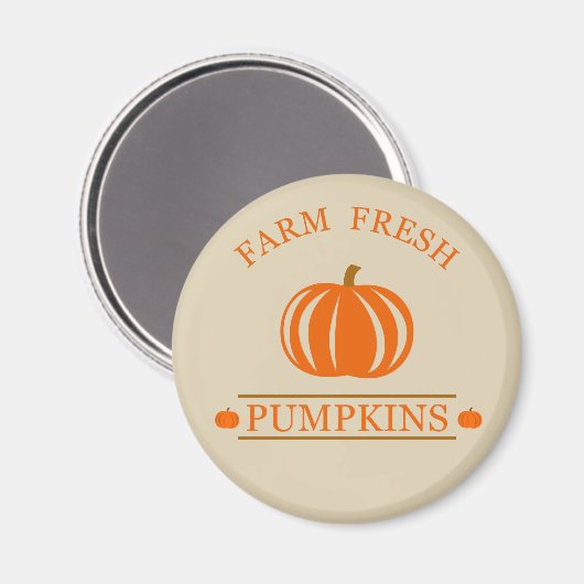 Farm fresh pumpkins magneet (Voorkant / Achterkant)