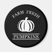 Farm fresh pumpkins magneet (Voorkant)