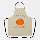 Farm fresh watercolor pumpkin fall autumn schort (Voorkant)