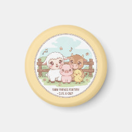 Farm friends forever - cute & cozy magneet