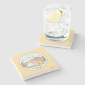 Farm friends forever - cute & cozy stenen onderzetter (Zijkant)