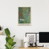 Farm Garden With Sunflowers Poster (Thuiskantoor)