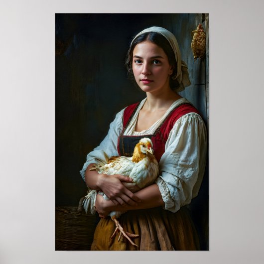 Farm Girl Poster (Voorkant)