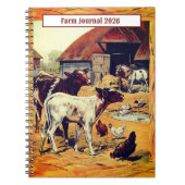 Farm Journal 2026 Notitieboek (Voorkant)