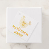 Farm Name Personalized egg Bedankjes Labels (Met doos)