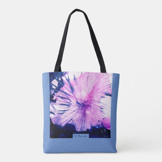FARM ROSE & BLUE TASCHE TOTE BAG (Achterkant)